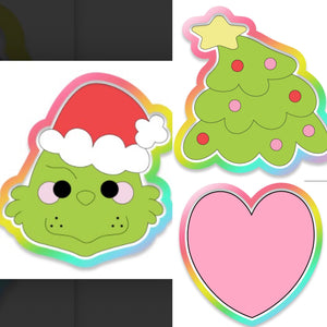 Grinch Christmas Cookie Decorating Kit